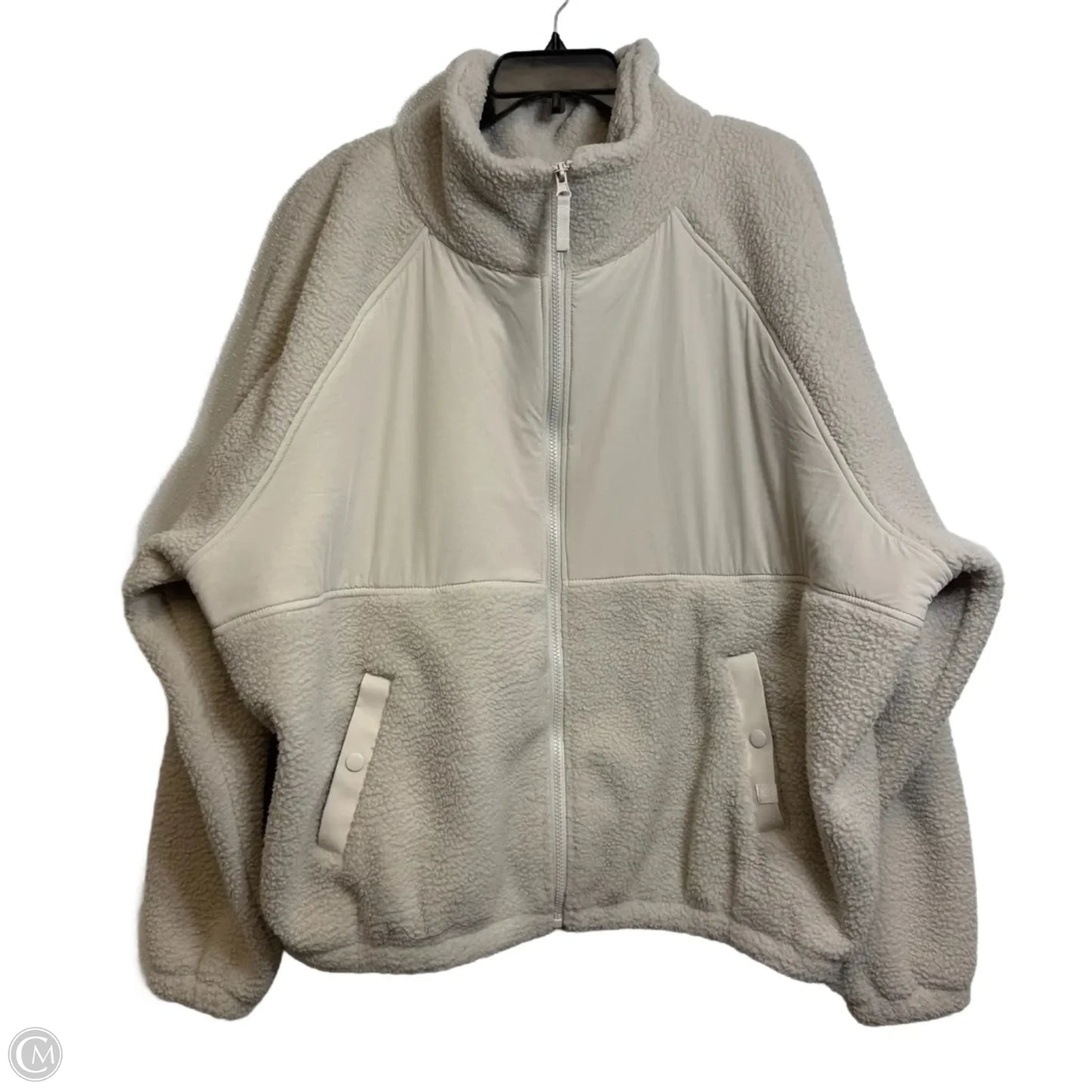 Jacket Fleece By Blogilates In Tan, Size: Xl