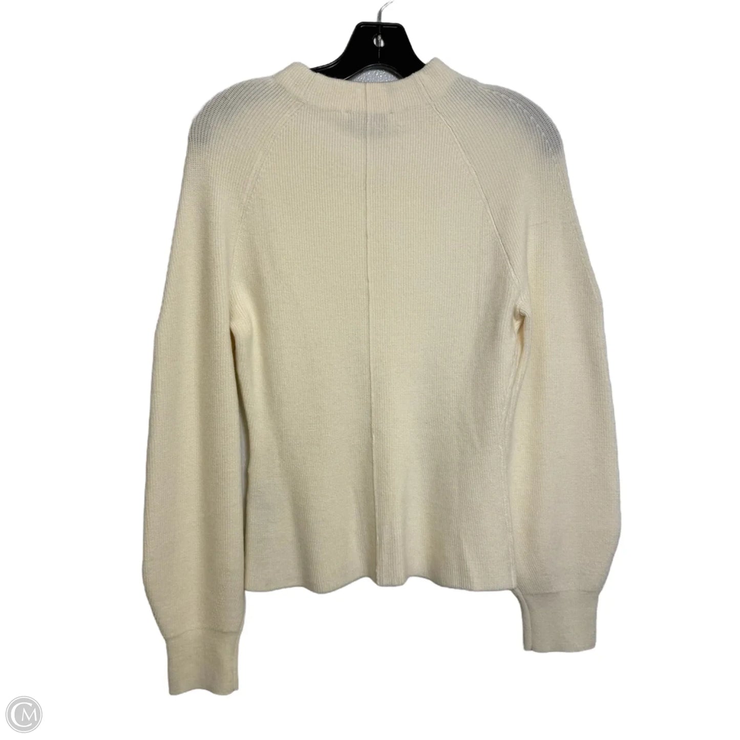 Sweater By Zara In Ivory, Size: L