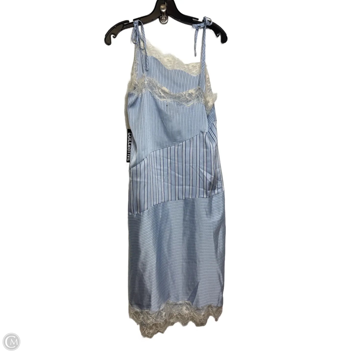Dress Casual Midi By Future Collective In Blue, Size: M