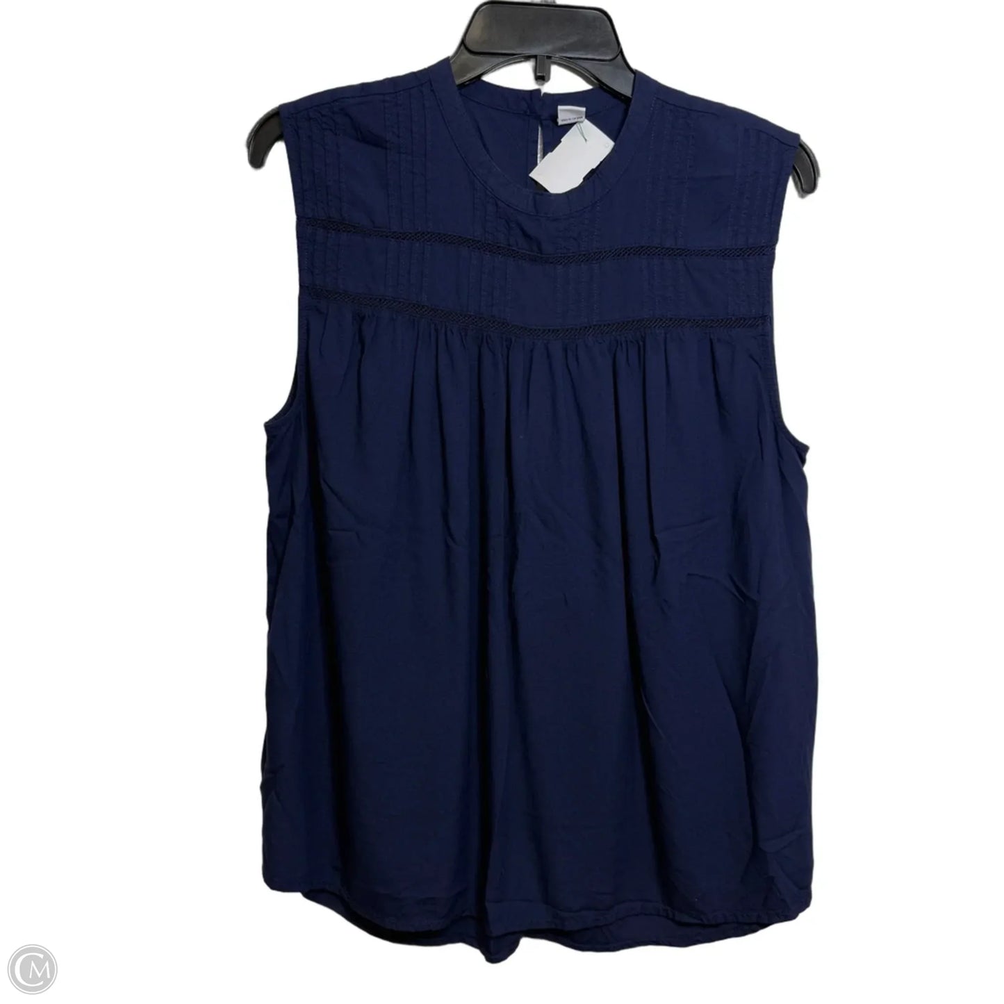 Top Sleeveless By Old Navy In Navy, Size: L