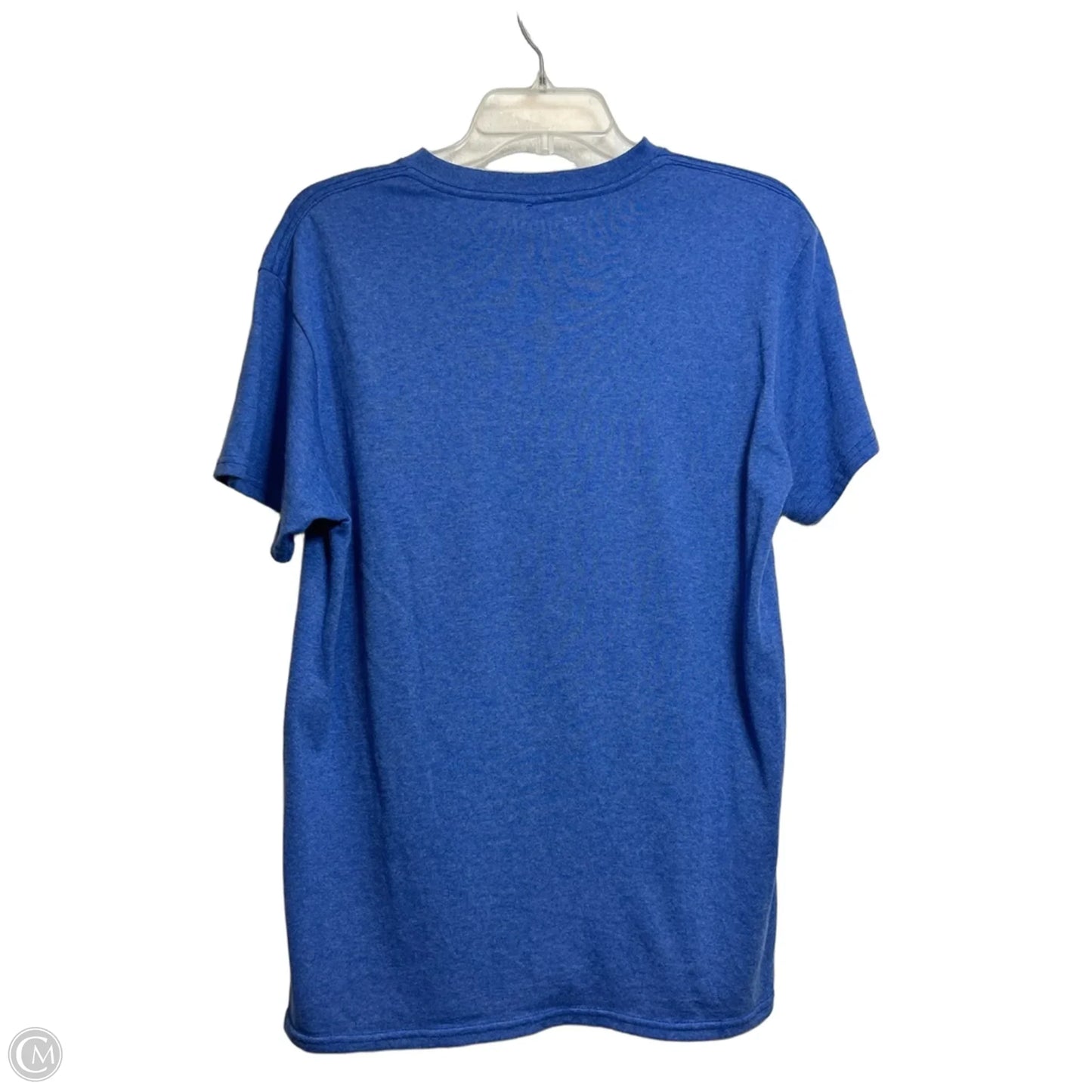 Top Short Sleeve Basic By Disney Store In Blue, Size: M
