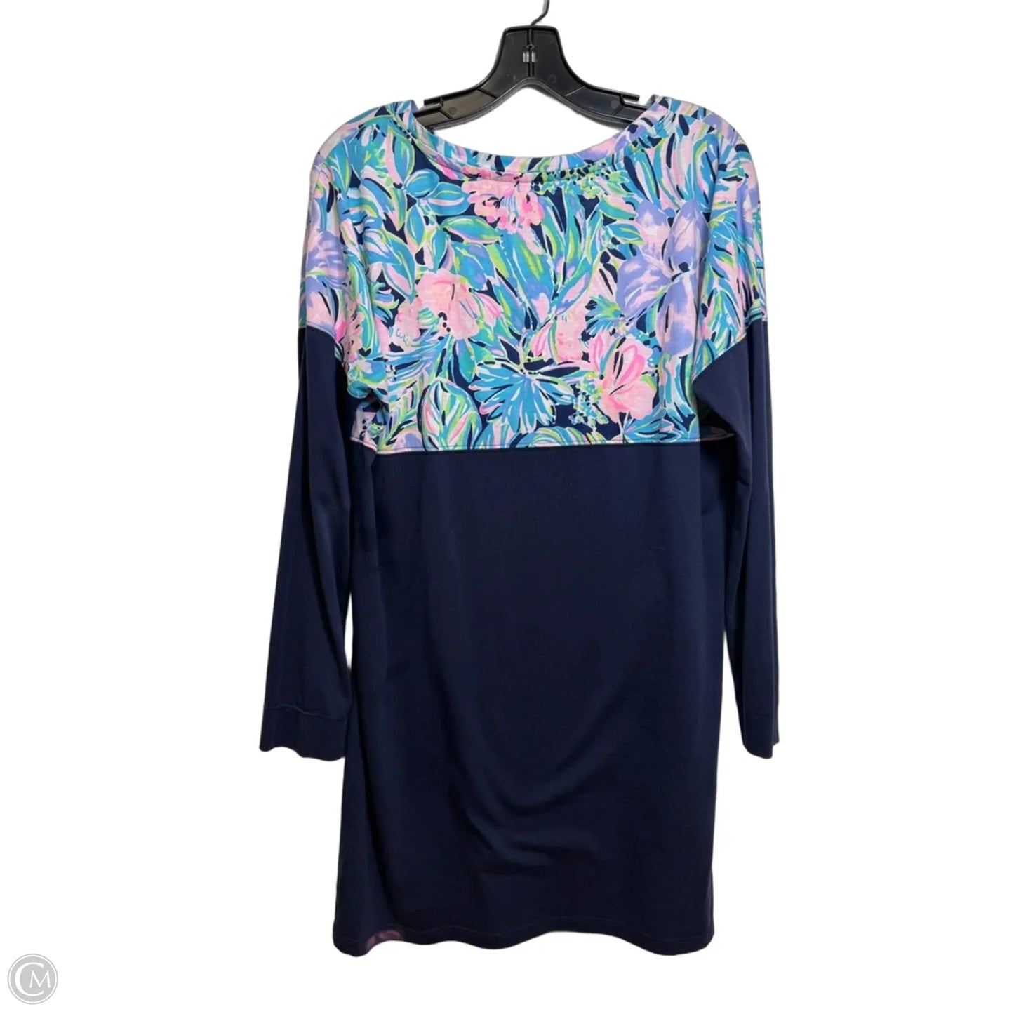 Dress Designer By Lilly Pulitzer In Navy, Size: M