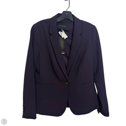 Blazer By Banana Republic In Purple, Size: 8p