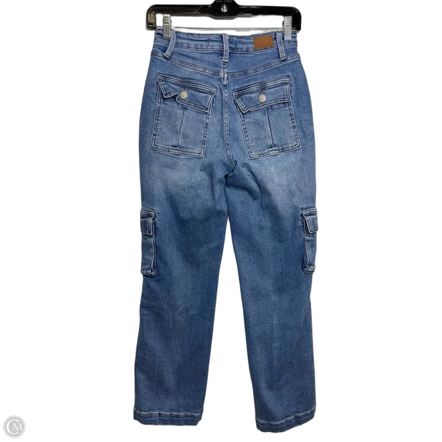 Jeans Straight By Judy Blue In Blue Denim, Size: 0