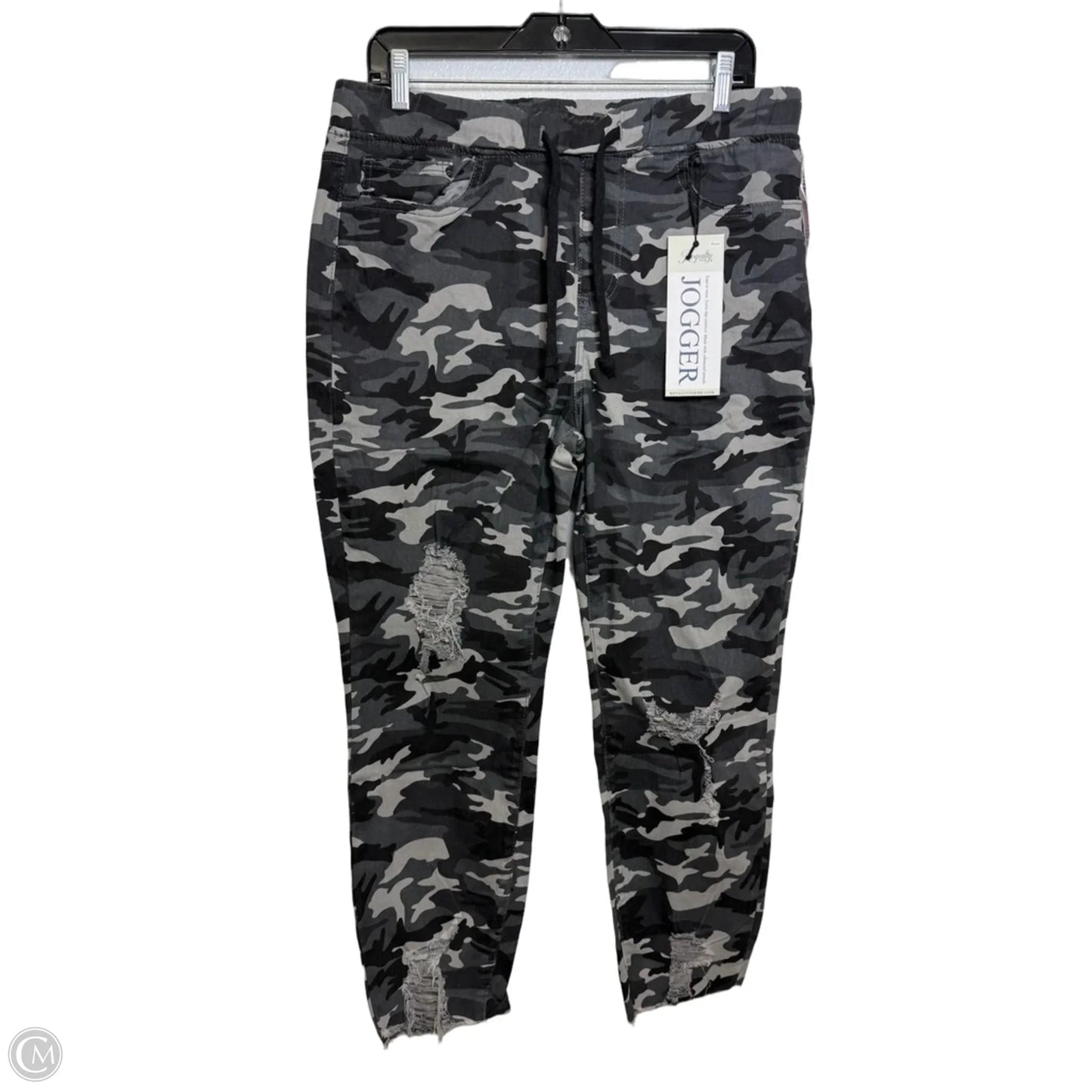 Pants Joggers By Royalty In Camouflage Print, Size: Xl