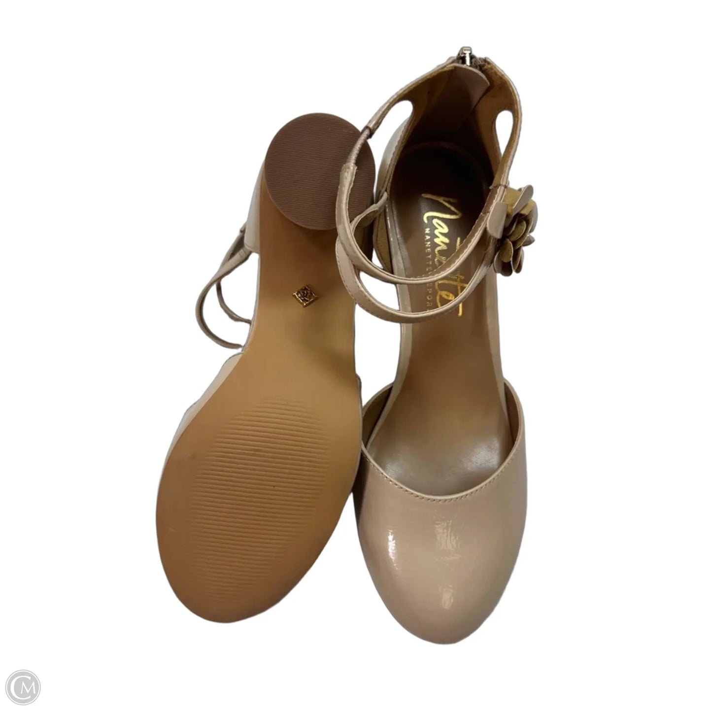 Shoes Heels Block By Nanette Lepore In Cream, Size: 6.5
