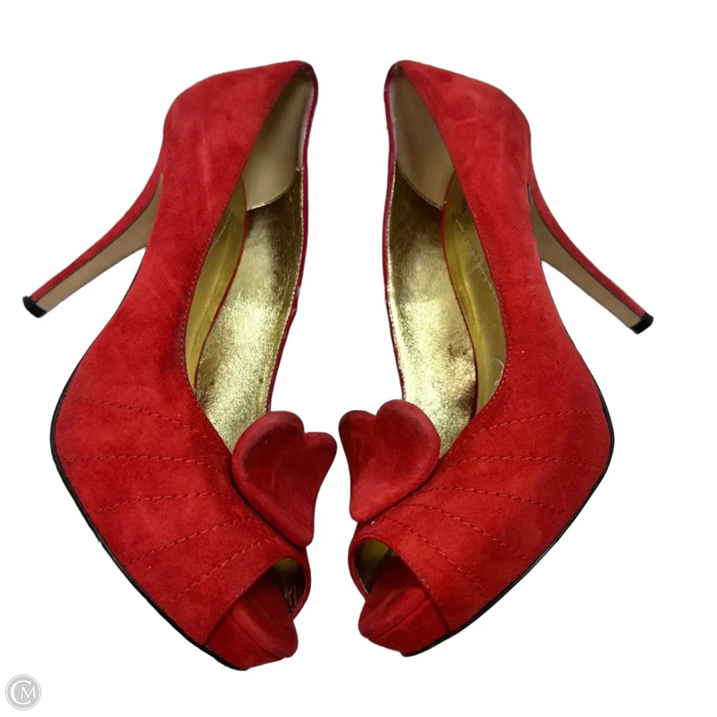 Shoes Designer By Kate Spade In Red, Size: 6.5