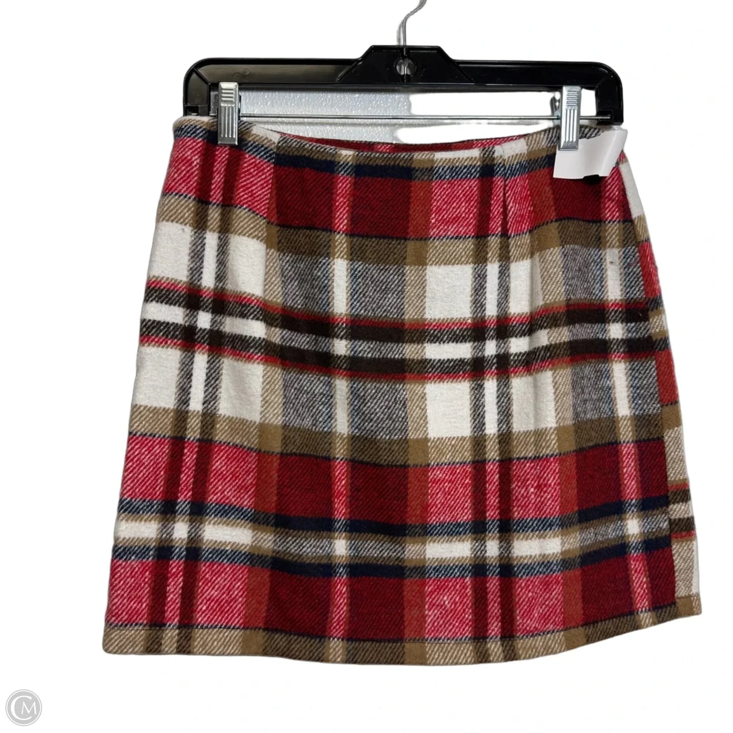 Skirt Mini & Short By Clothes Mentor In Plaid Pattern, Size: S