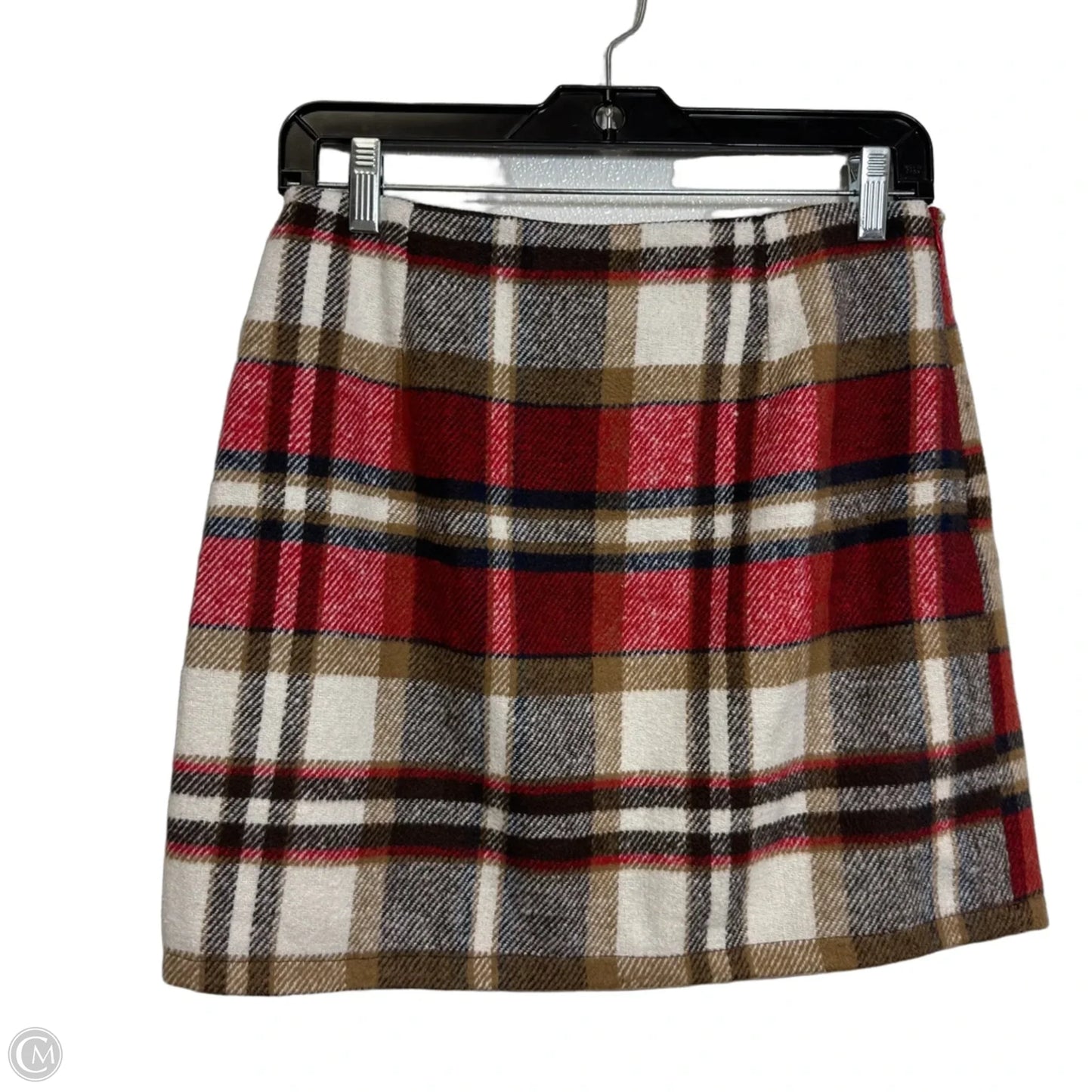 Skirt Mini & Short By Clothes Mentor In Plaid Pattern, Size: S