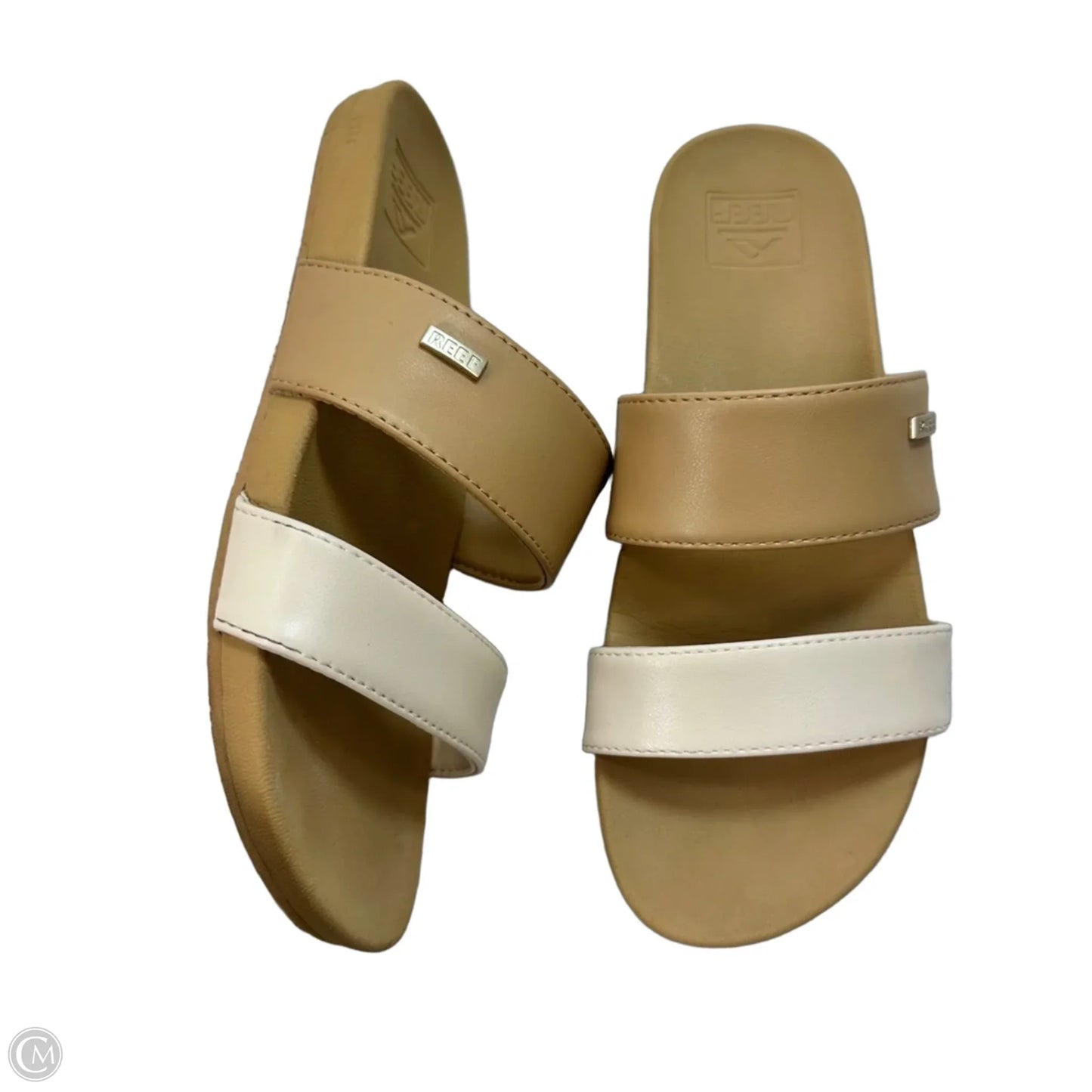 Sandals Flats By Reef In Tan, Size: 9