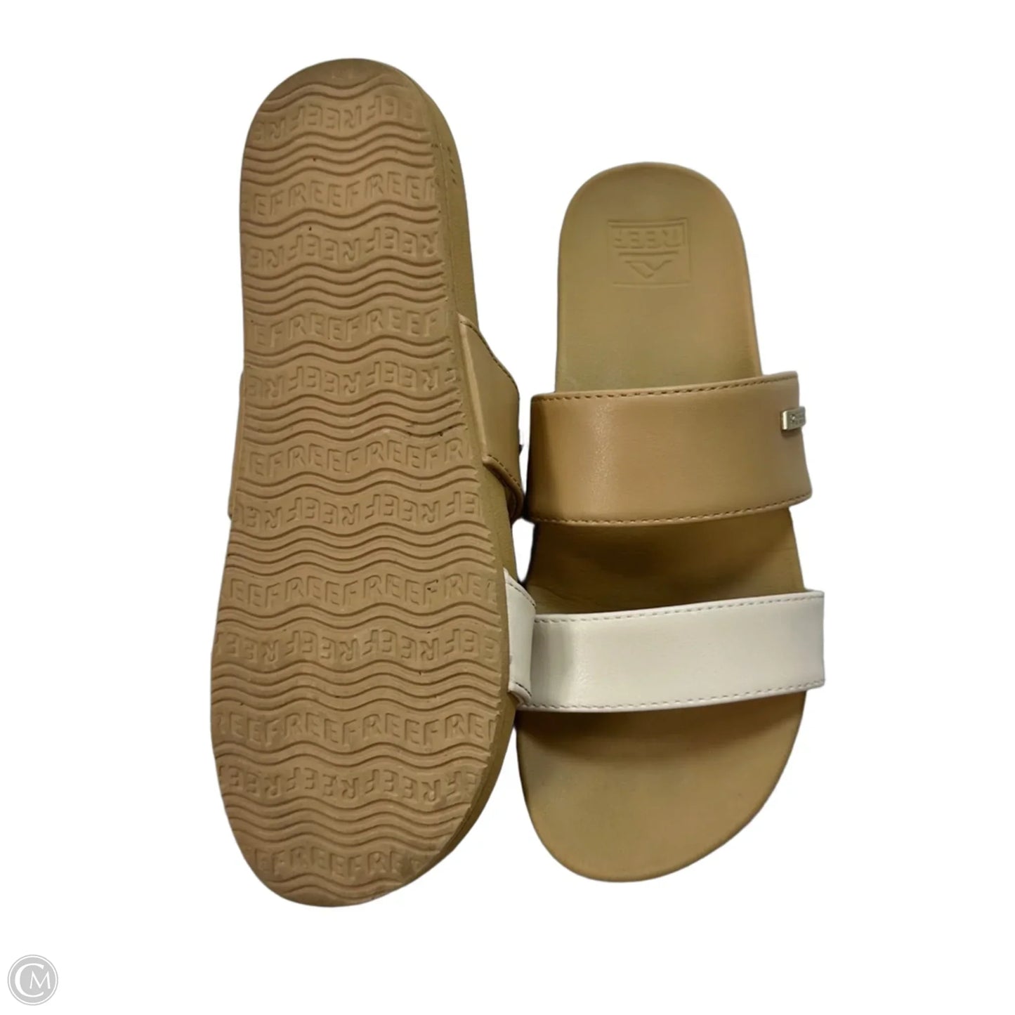 Sandals Flats By Reef In Tan, Size: 9