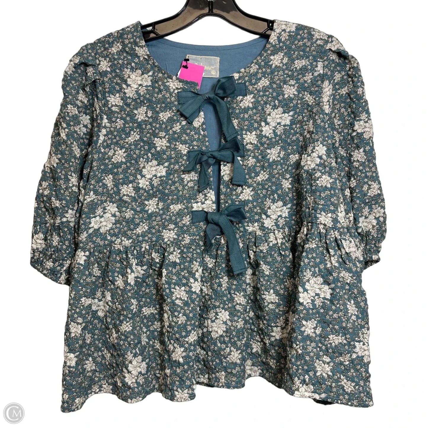 Top Long Sleeve By Clothes Mentor In Blue, Size: S