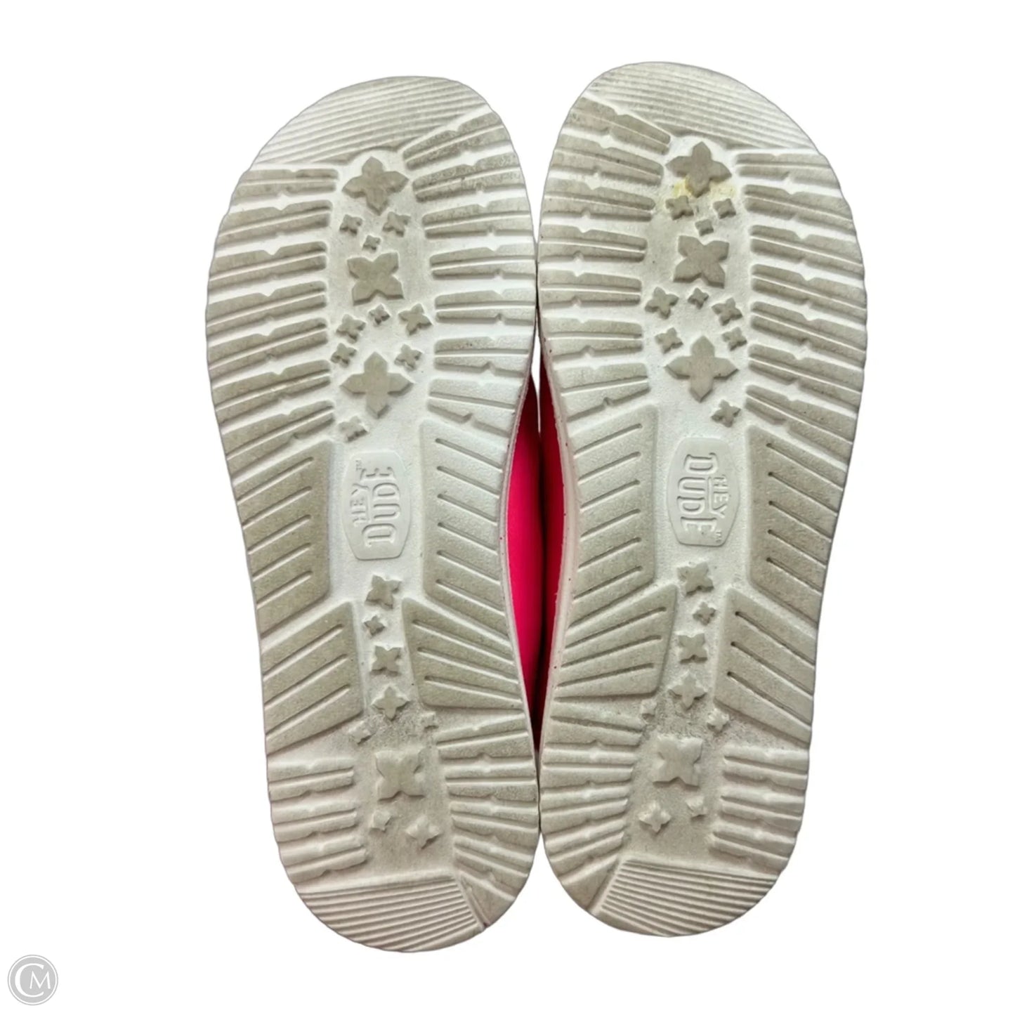 Shoes Flats By Hey Dude In Pink, Size: 7