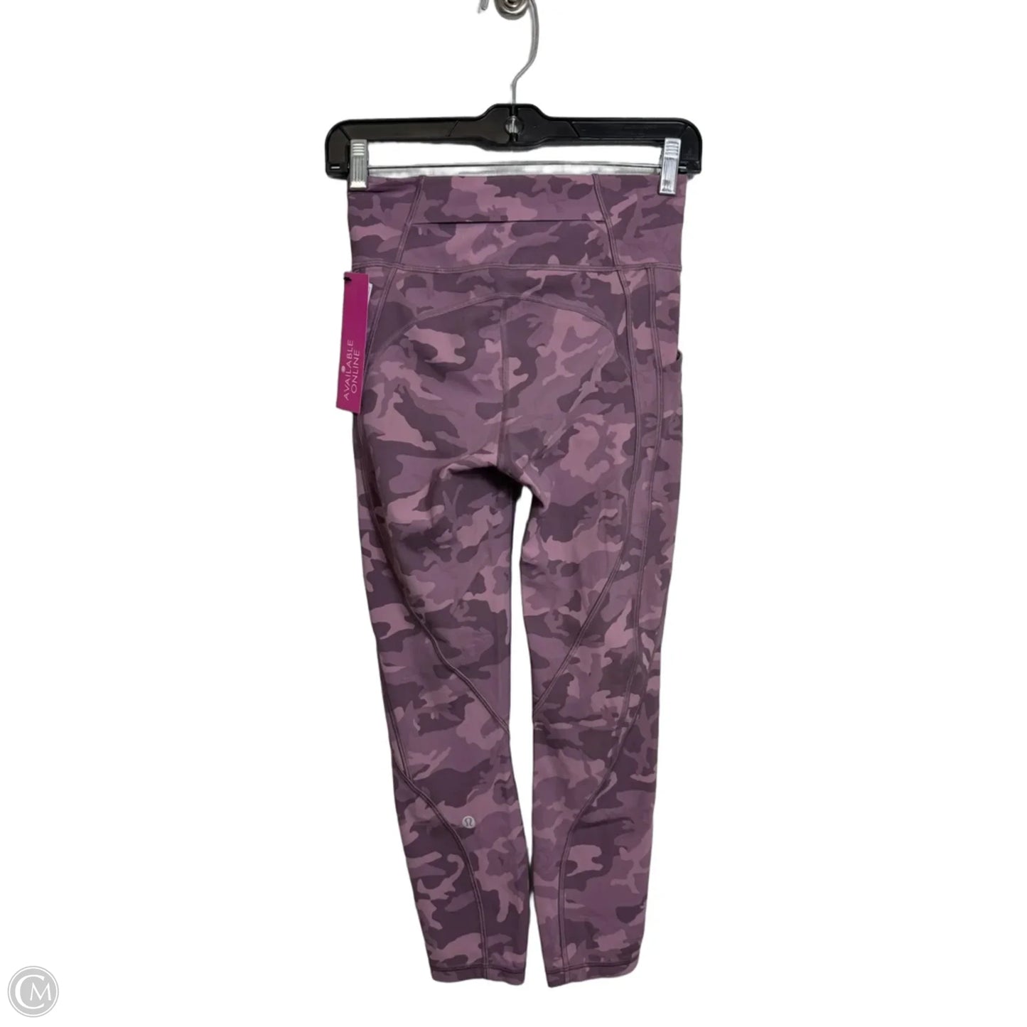 Athletic Leggings By Lululemon In Purple, Size: S
