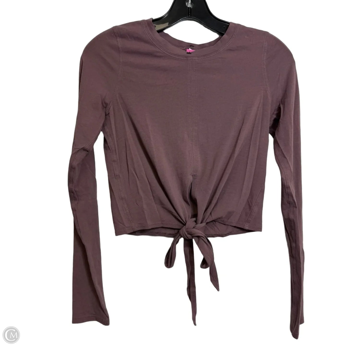 Top Long Sleeve By Lululemon In Purple, Size: S
