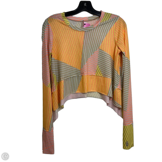 Top Long Sleeve By Free People In Multi-colored, Size: Xs