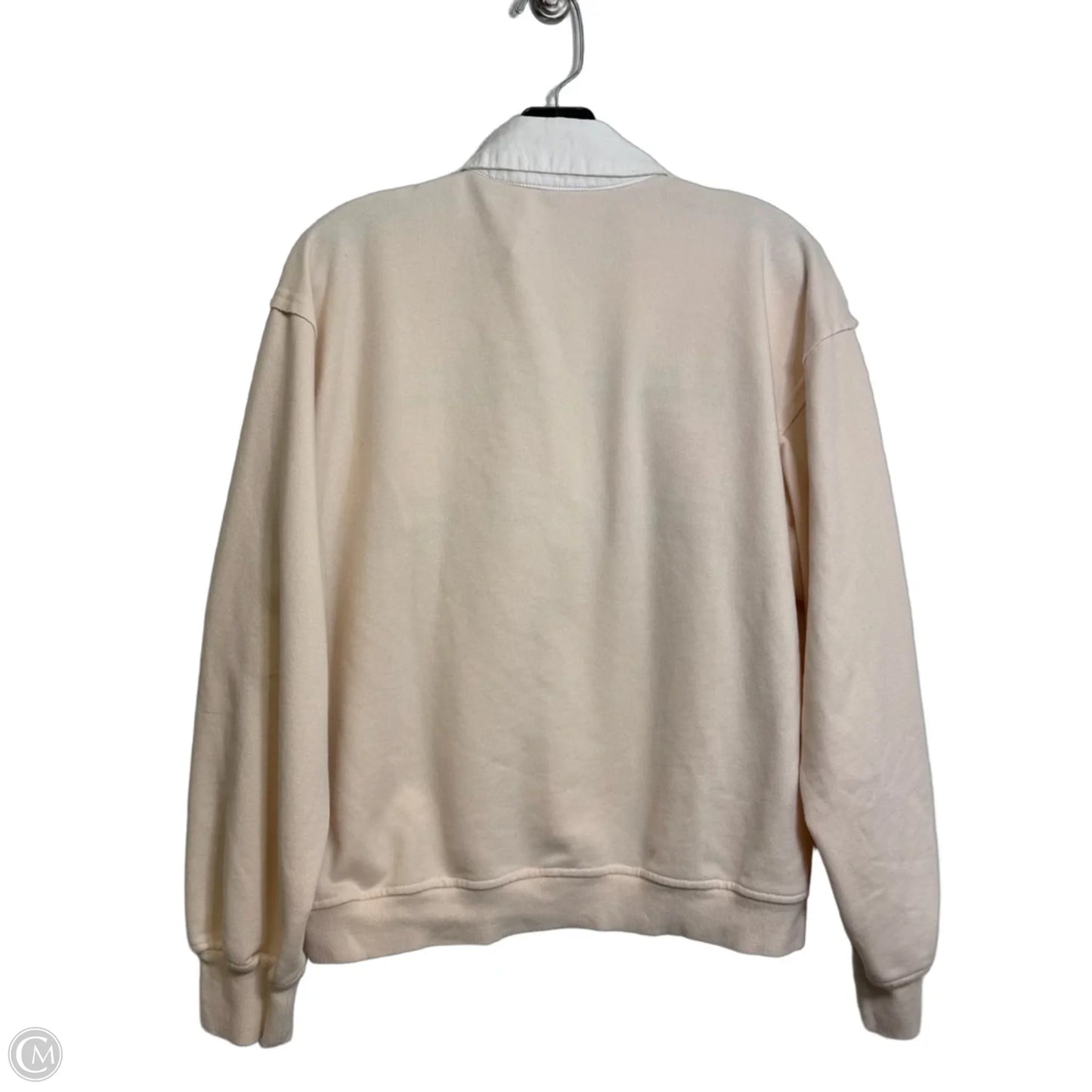Top Long Sleeve By By Together In Ivory, Size: S