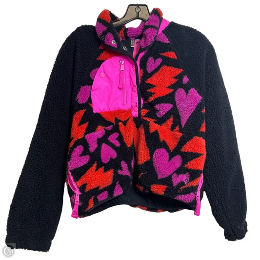 Jacket Faux Fur & Sherpa By Free People In Multi-colored, Size: Xs