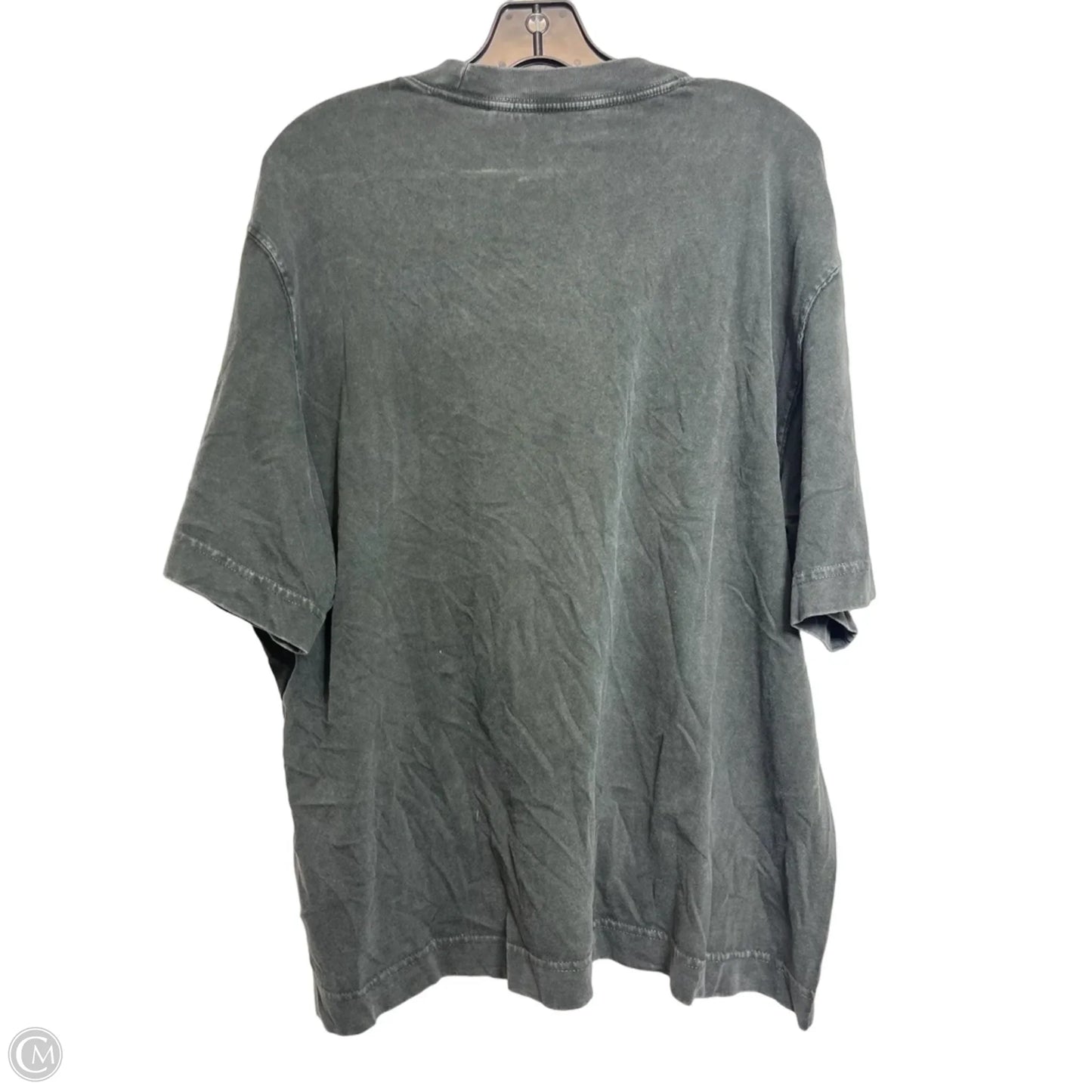Top Short Sleeve Basic By Abercrombie And Fitch In Grey, Size: M