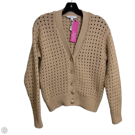 Cardigan By Ann Taylor In Tan, Size: S