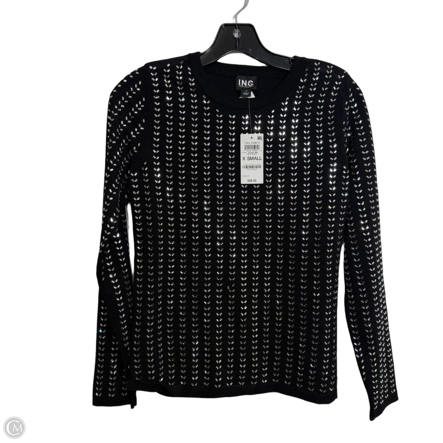Sweater By Inc In Black, Size: Xs