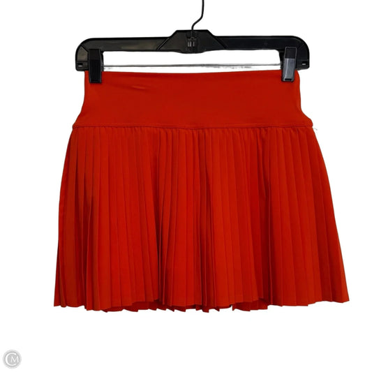 Athletic Skirt By Offline In Orange, Size: S