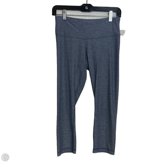 Athletic Leggings By Lululemon In Blue, Size: 6