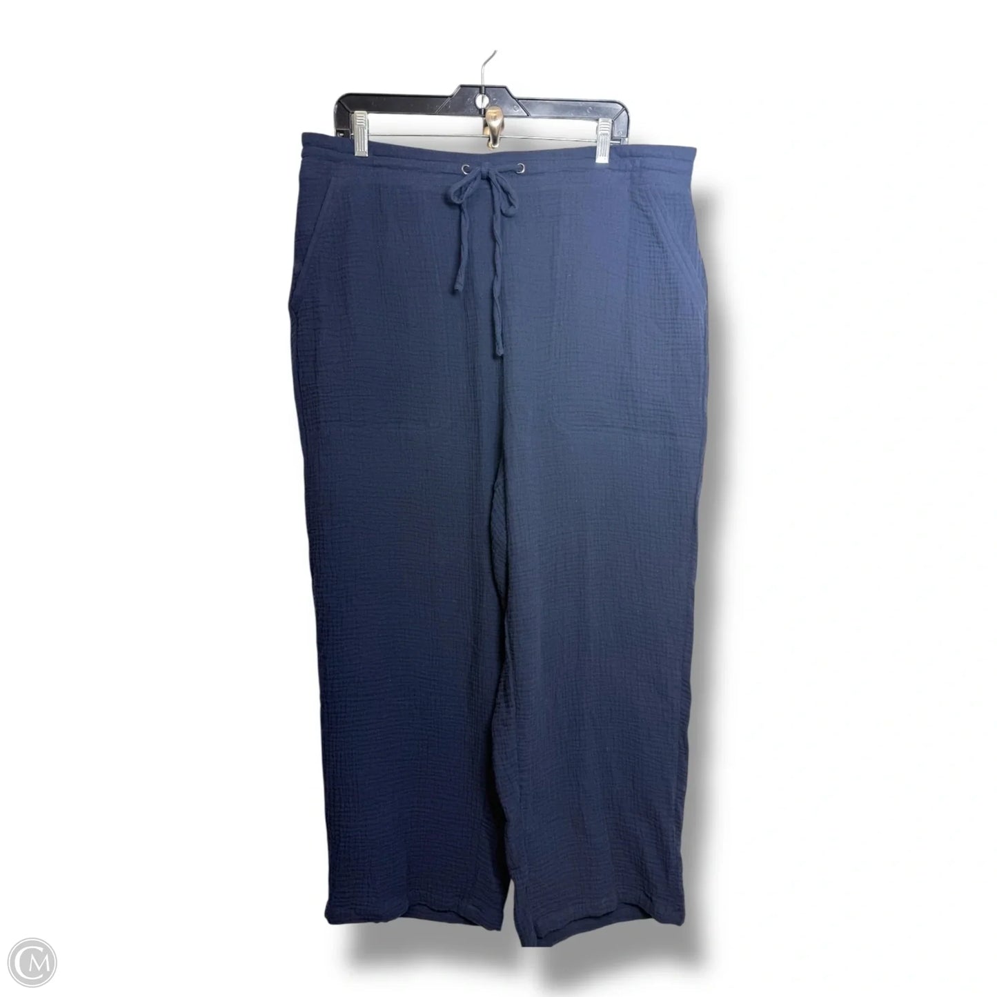 Pants Linen By Cynthia Rowley In Blue, Size: 1x