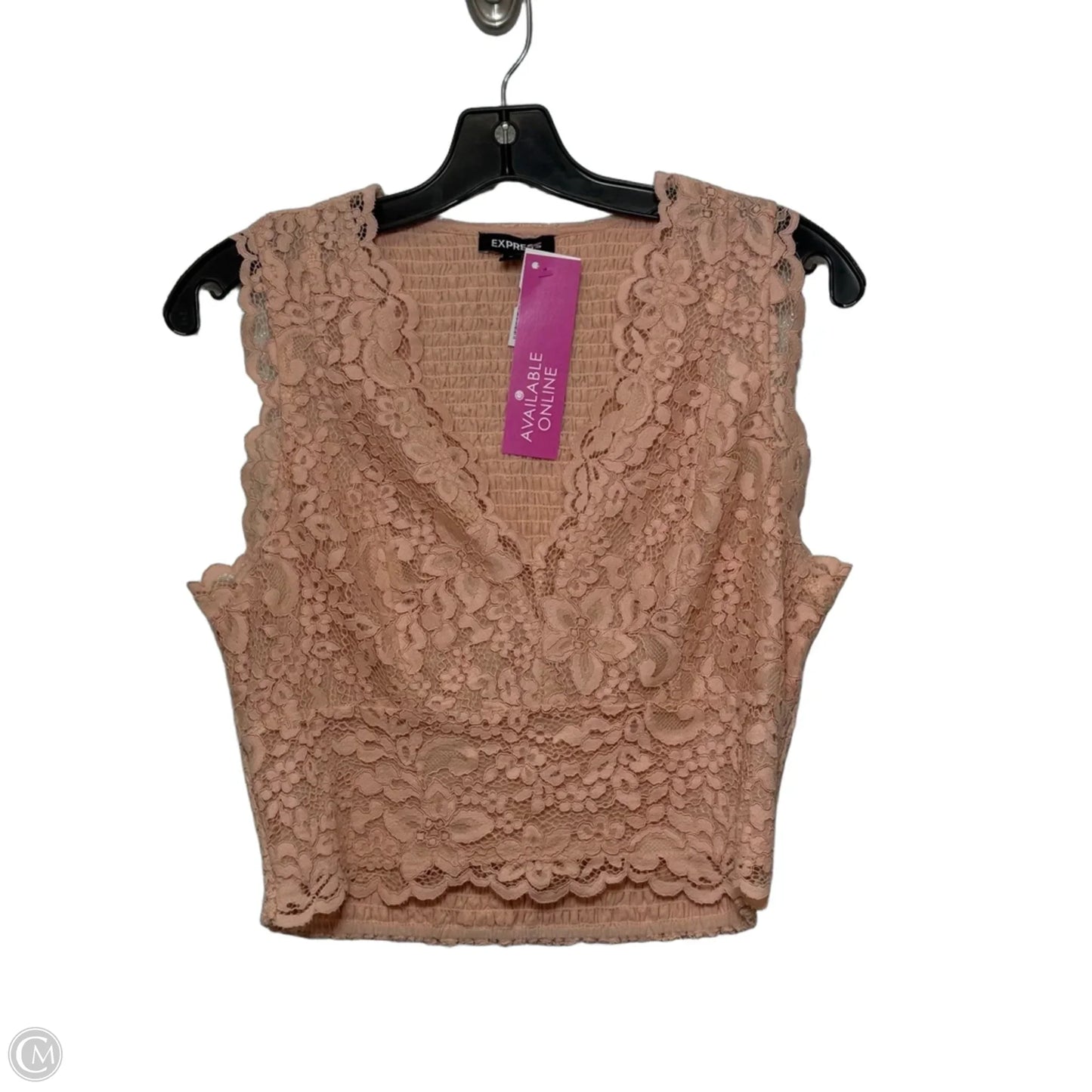 Tank Top By Express In Pink, Size: M