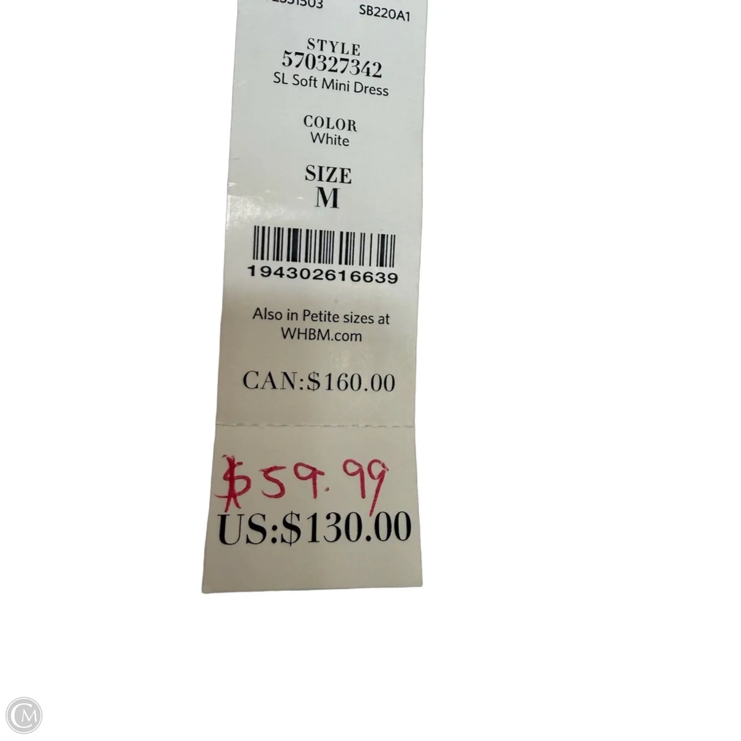 Dress Casual Maxi By White House Black Market In White, Size: M