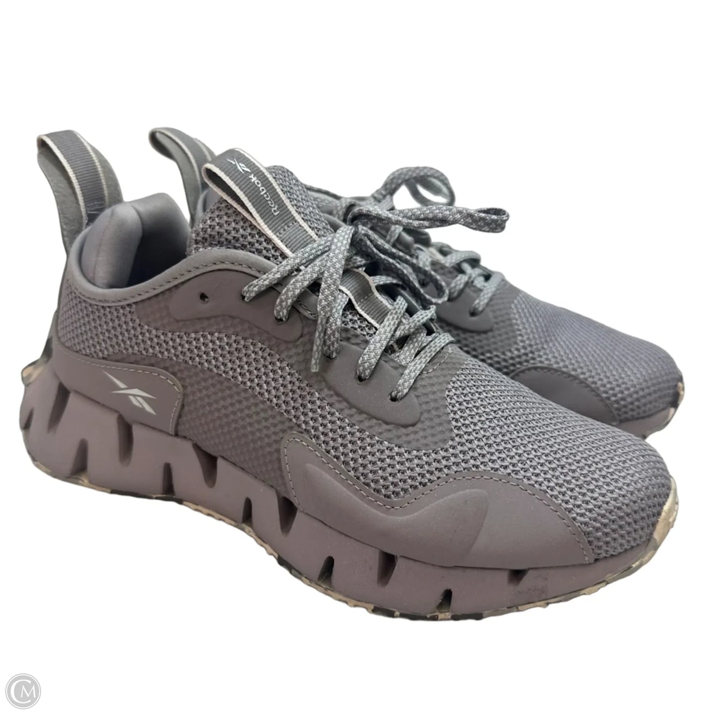 Shoes Athletic By Reebok In Grey, Size: 8
