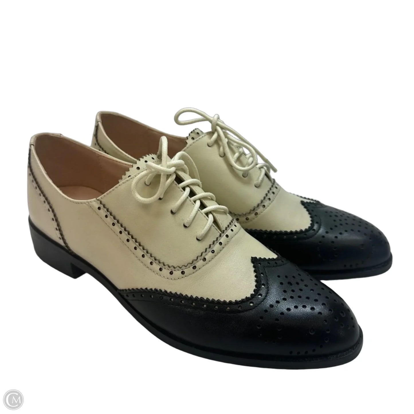 Shoes Flats By Clothes Mentor In Black, Size: 8