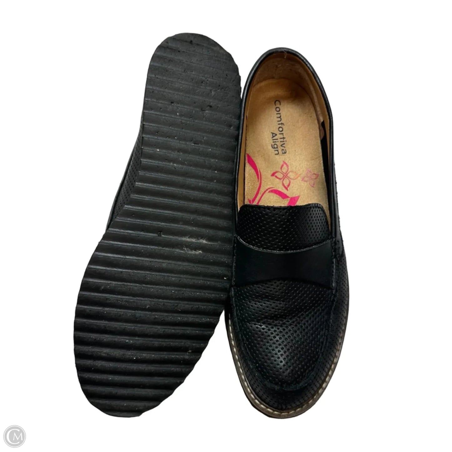 Shoes Flats By Comfortiva In Black, Size: 8.5