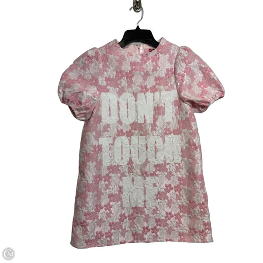 Dress Casual midi By Teddy Fresh x Trixie Mattel In Pink, Size: S