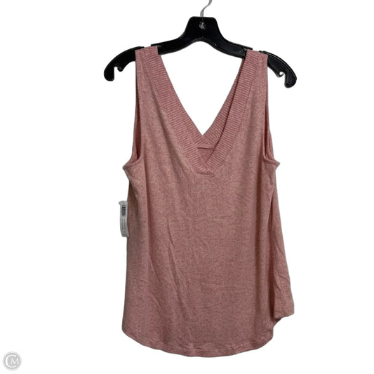 Tank Top By Soma In Pink, Size: M