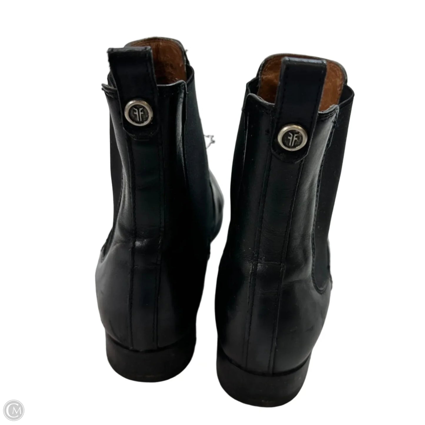 Boots Designer By Frye In Black, Size: 7