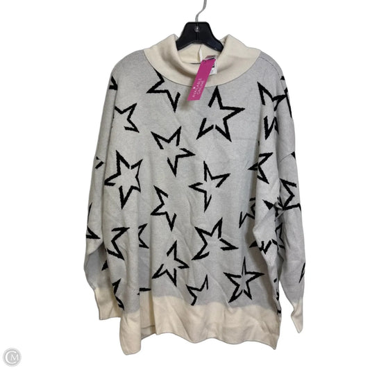 Sweater By Livi Active In White, Size: 22