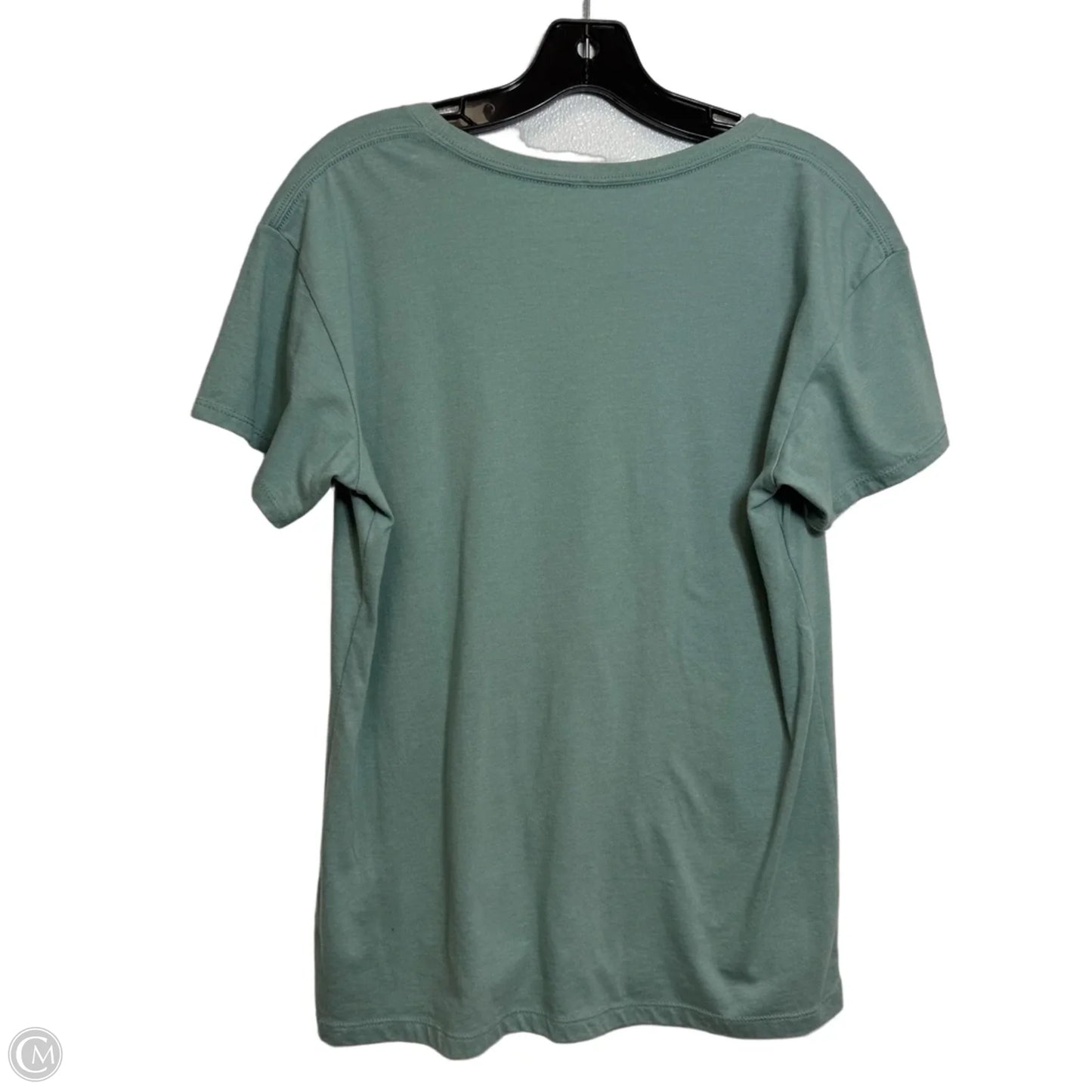 Top Short Sleeve By Ariat In Green, Size: M
