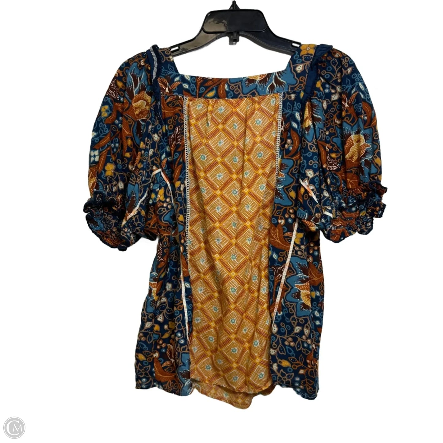 Top Short Sleeve By Maeve In Multi-colored, Size: M