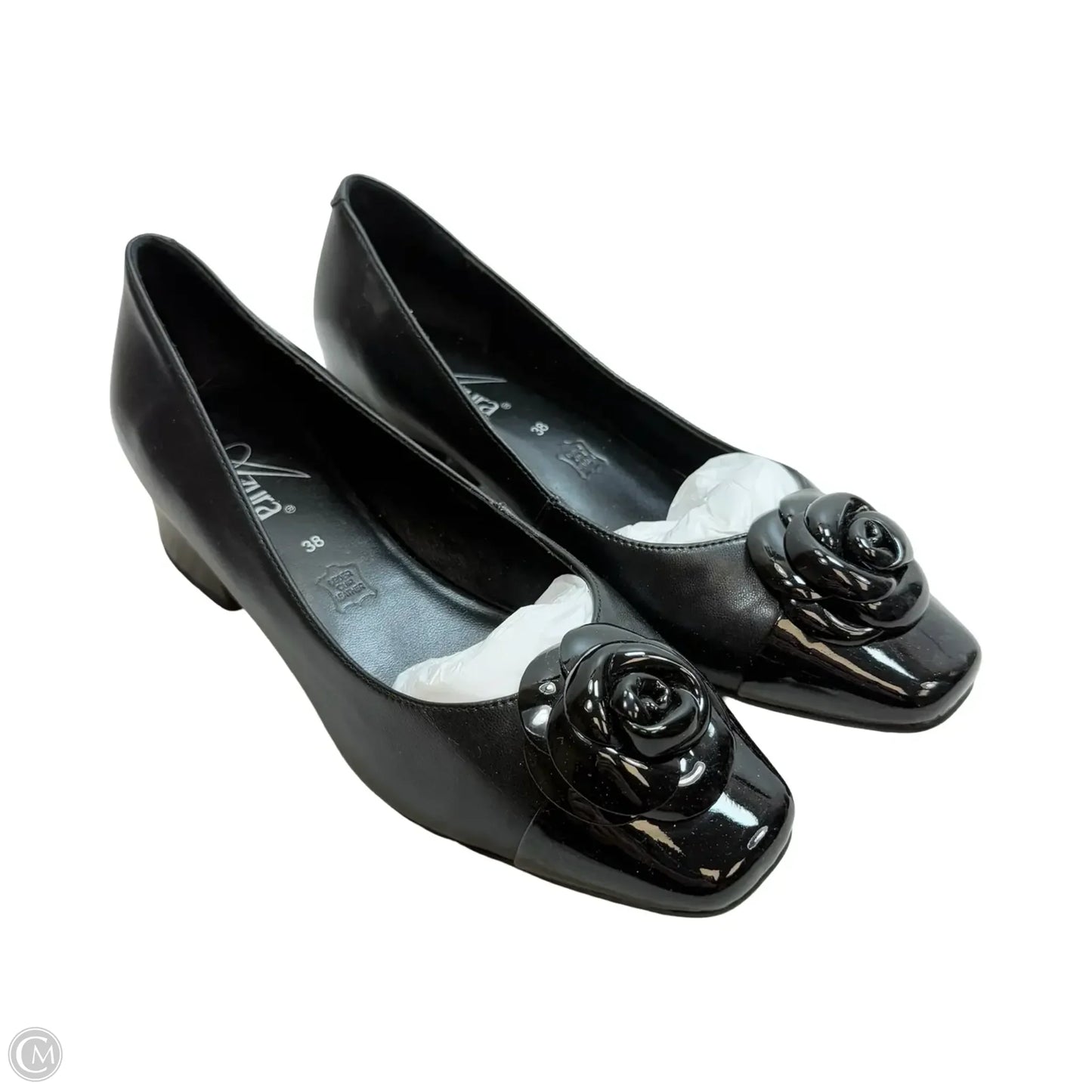 Shoes Heels Block By Clothes Mentor In Black, Size: 8