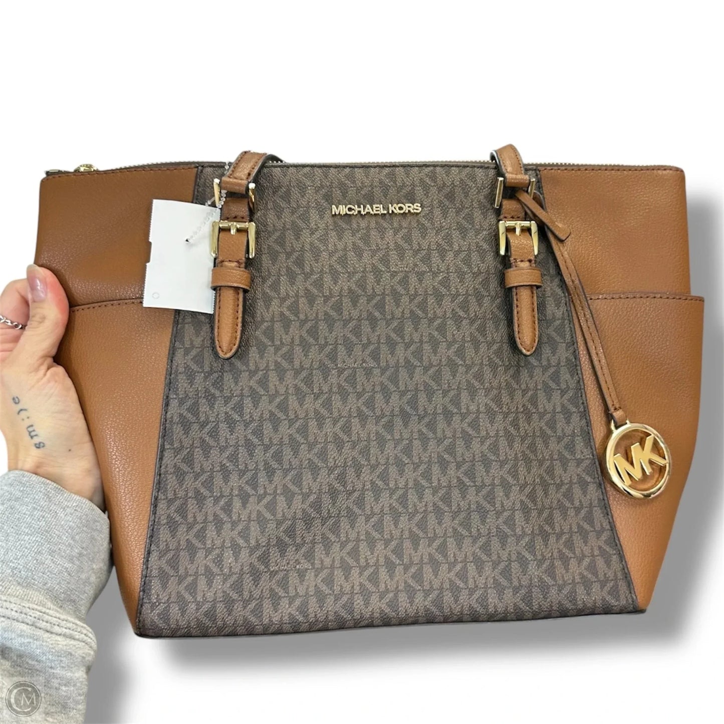 Tote Designer By Michael Kors, Size: Medium