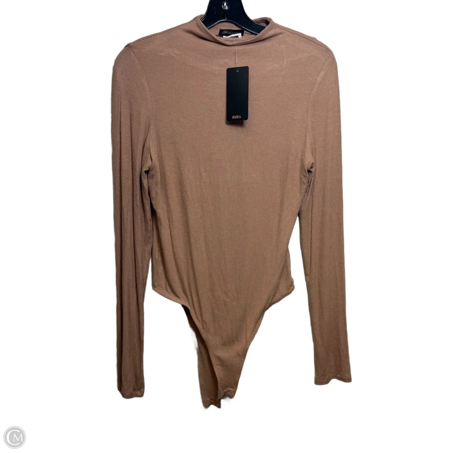 Bodysuit By Shinestar In Tan, Size: L