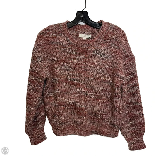 Sweater By Loft In Multi-colored, Size: L