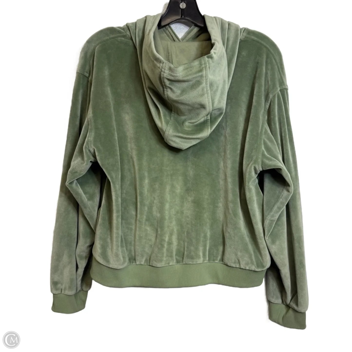 Sweatshirt Hoodie By Nike In Green, Size: Xl