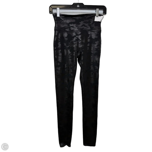 Athletic Leggings By Spanx In Camouflage Print, Size: S