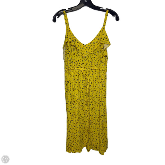 Dress Casual Midi By Torrid In Yellow, Size: 1x