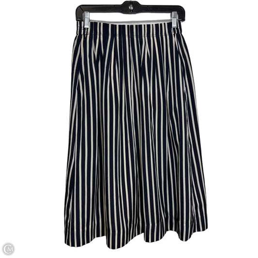 Skirt Midi By J. Crew In Striped Pattern, Size: Xs