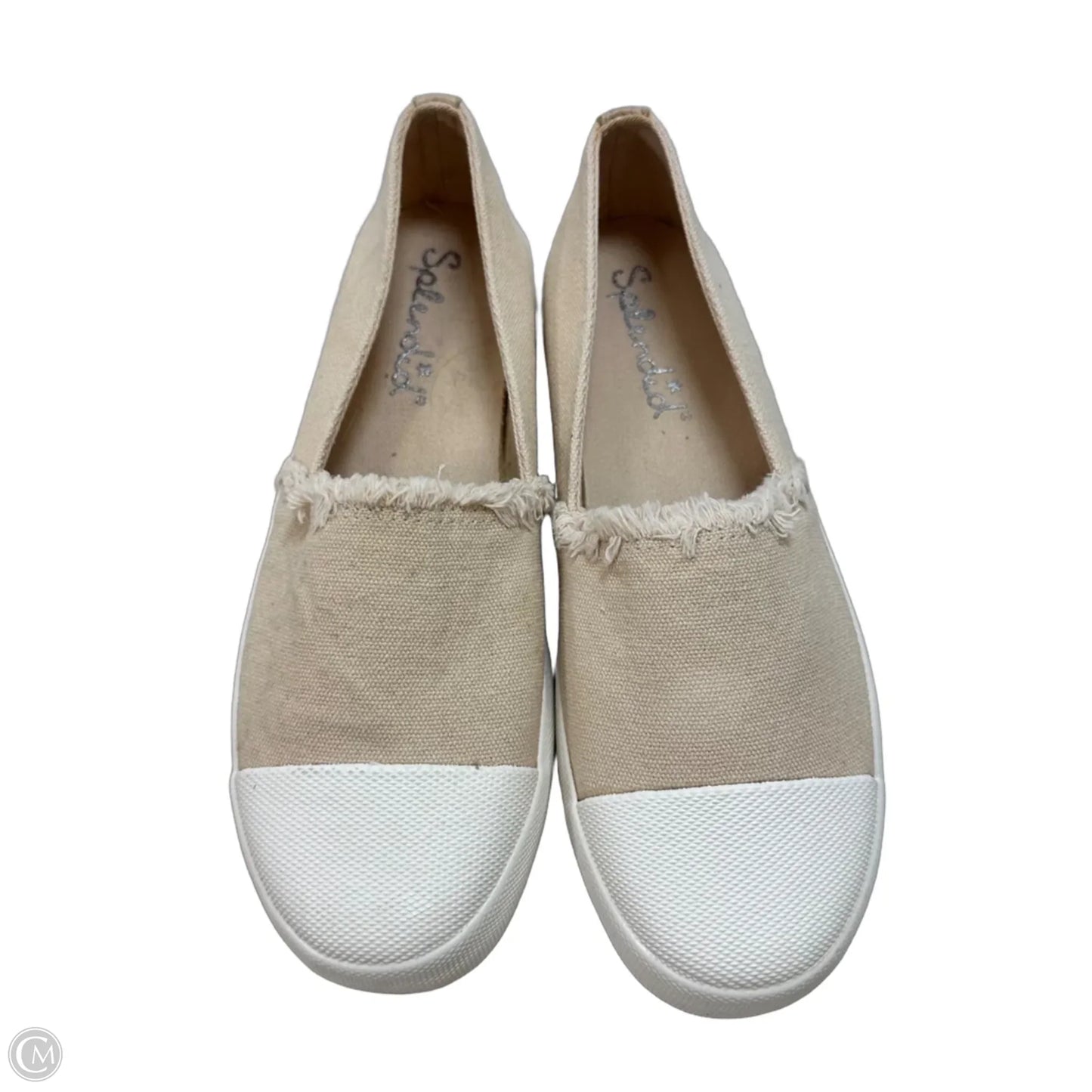 Shoes Sneakers By Splendid In Tan, Size: 6.5