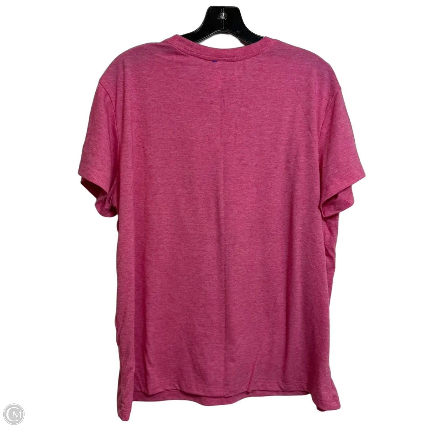 Barbie Top Short Sleeve By Clothes Mentor In Pink, Size: Xxl
