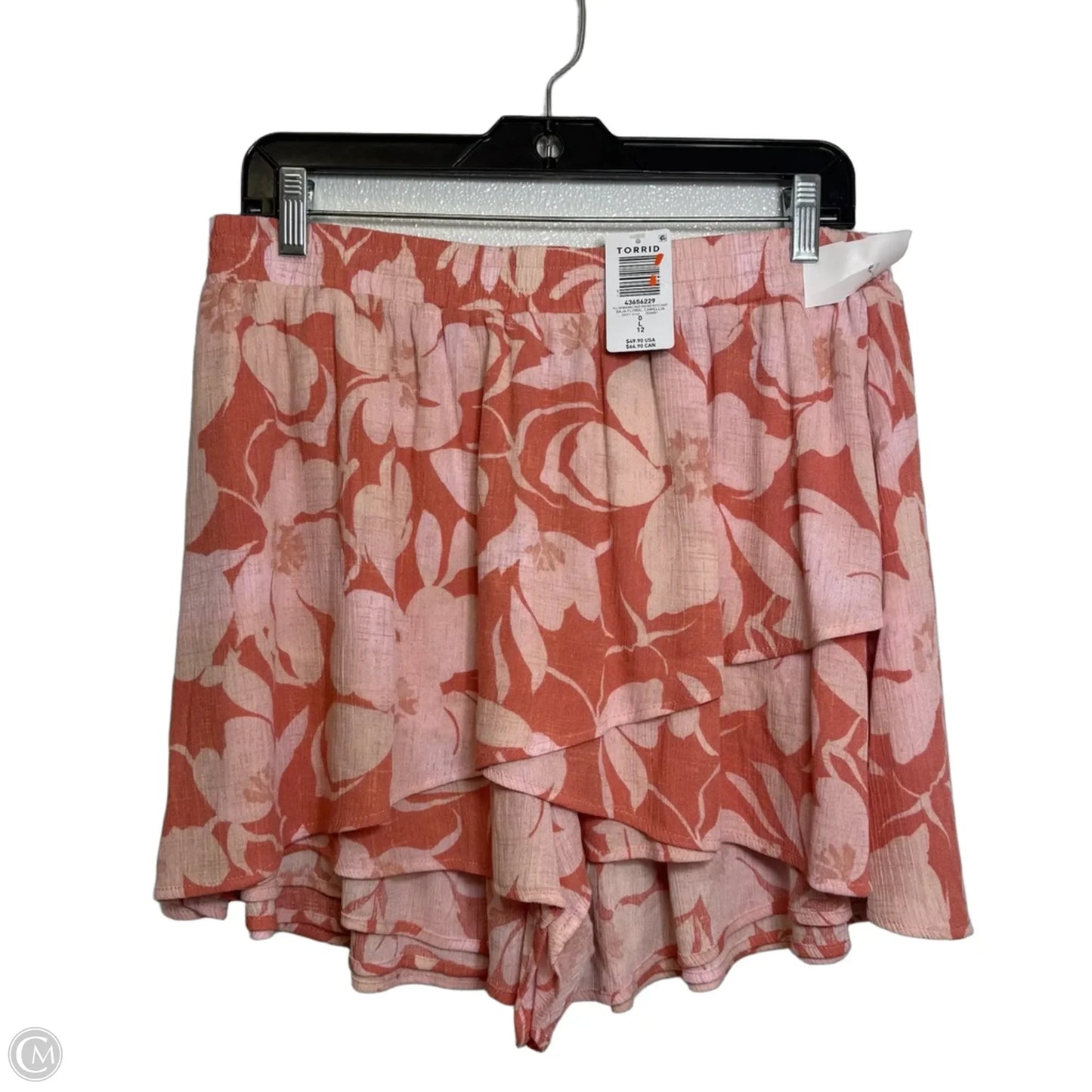 Skort By Torrid In Tropical Print, Size: L
